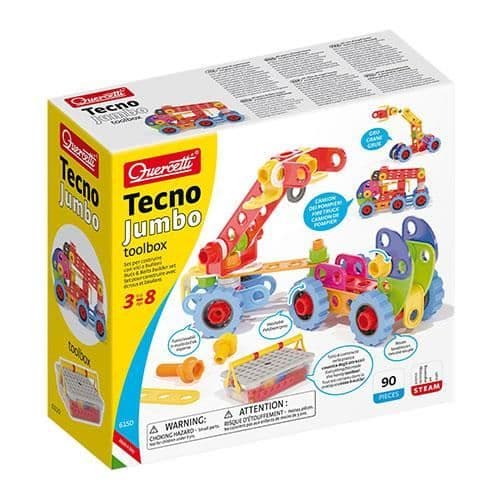 quercetti tecno jumbo verktygslåda