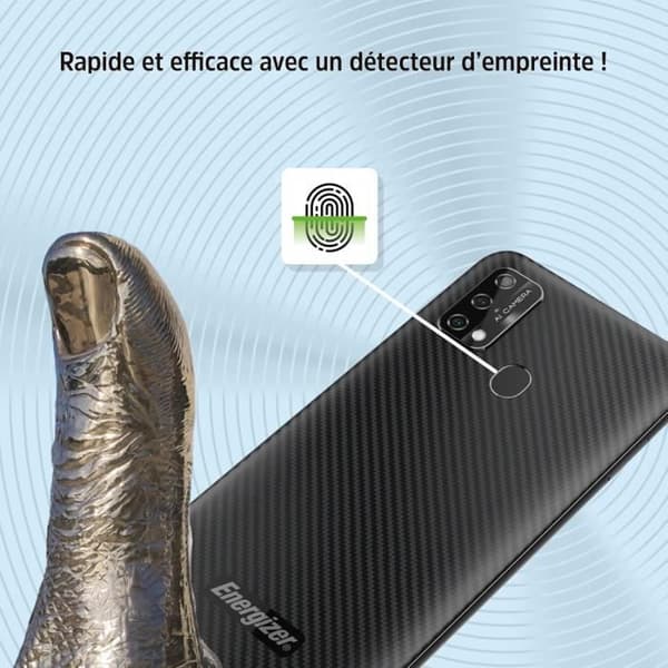 Smartphone - ENERGIZER - U683S - 6.8'' - 4G - Batteri 4900mAh