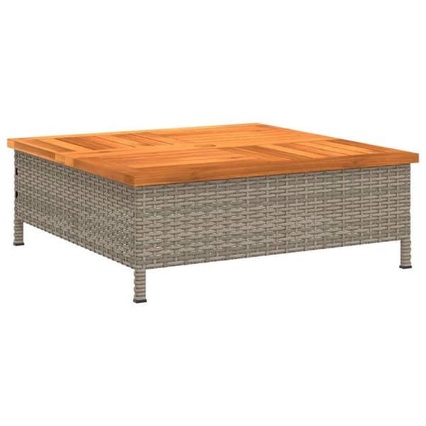 Grå parasoll bottenskydd 70x70x25 cm