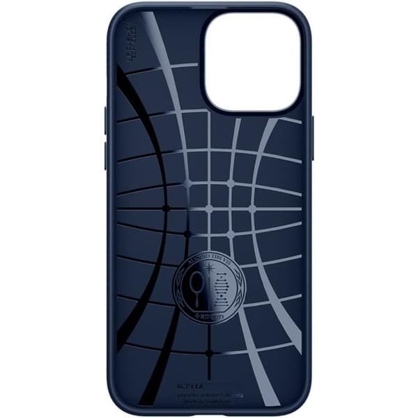 Coque - SPIGEN - Liquid Air™ - iPhone 13 Pro - Mjuk - Stötskydd - Blå