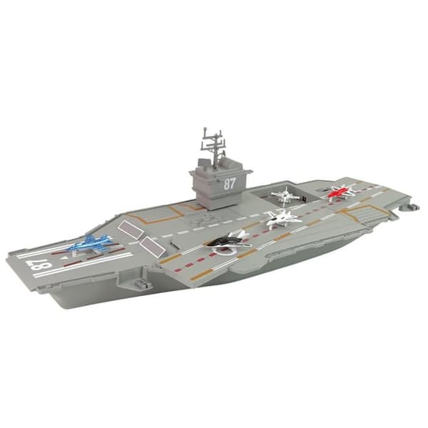 Navy Aircraft Carrier Jetflygplan 5 st Ljud Ljus
