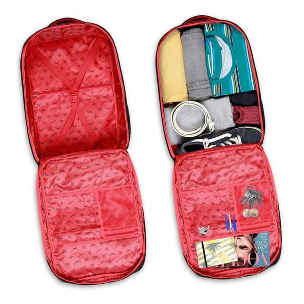Mercury Cabin Ryggsäck - Naruto Moln - Svart - One Size
