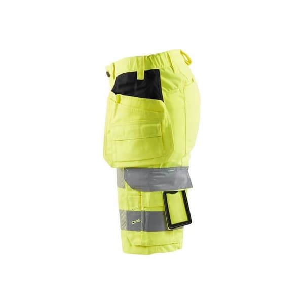 Blaklader damshorts med stretch med hög synlighet