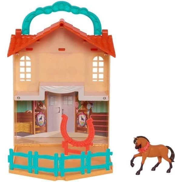 Spirit Portable Stall Set + Hästfigur