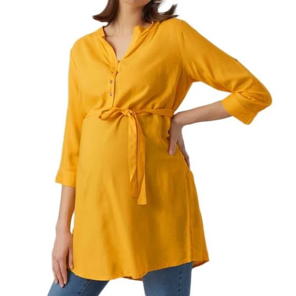 Tunika Gul Kvinna Mamalicious Mercy