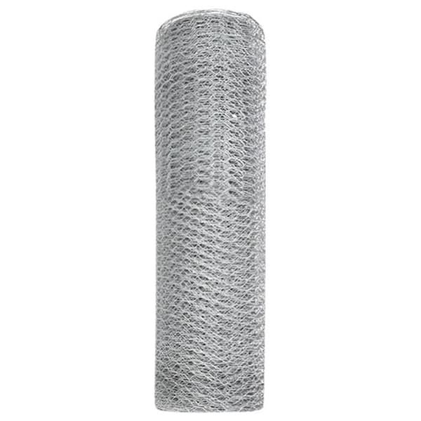 vidaXL Hexagonal Stängsel 0.5x50 m Galvaniserat Stål 42005706
