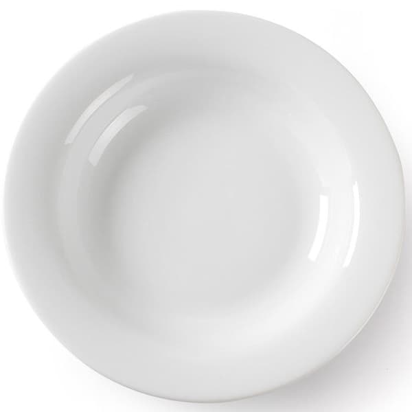 Soppskål OPTIMA, vit porslin, diameter 220 mm, 12-pack - Hendi 770863