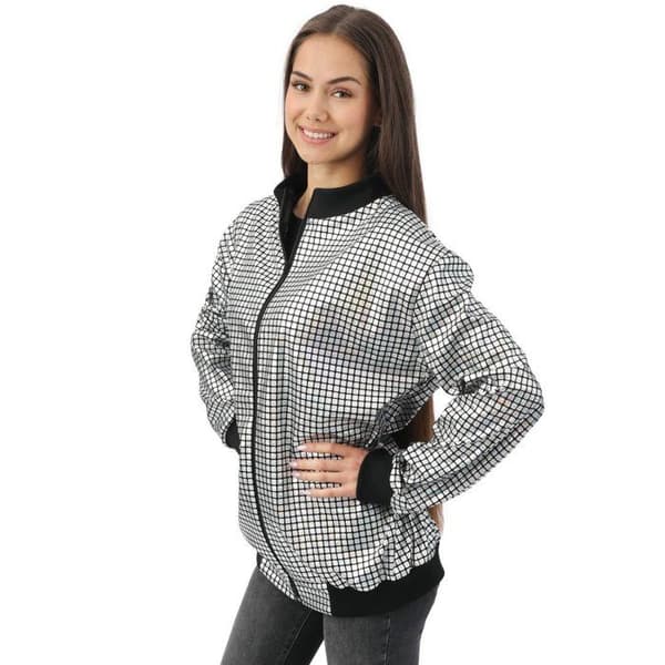 Discojacka - PTIT CLOWN - 24417 - Silver - L/XL - Vuxen
