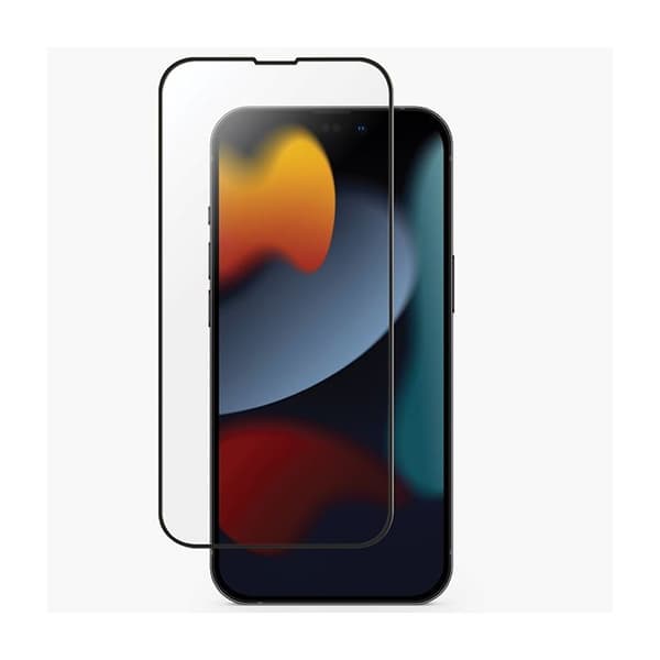 Härdat glas - UNIQ - iPhone 14 Plus - Transparent applicator - Transparent - Skärmskydd