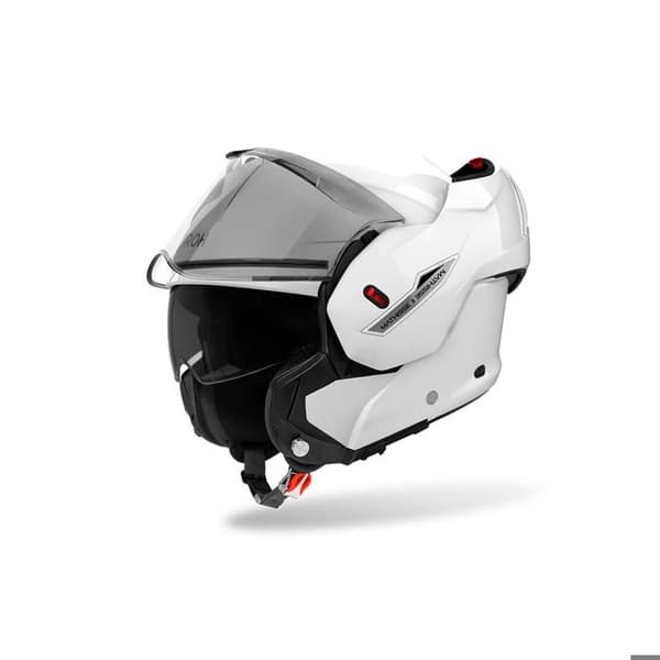 Airoh Mathisse II modulär motorcykelhjälm - Vit - 3XL (63/64 cm)