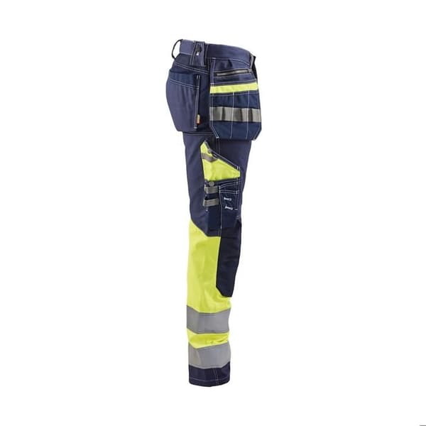 Blaklader stretch arbetsbyxor med hög synlighet
