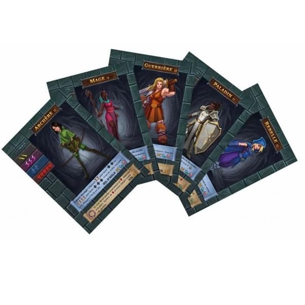 Brädspel - One Deck Dungeon - Dungeon-crawler pocket version - 1 spelare eller fler - 30 min