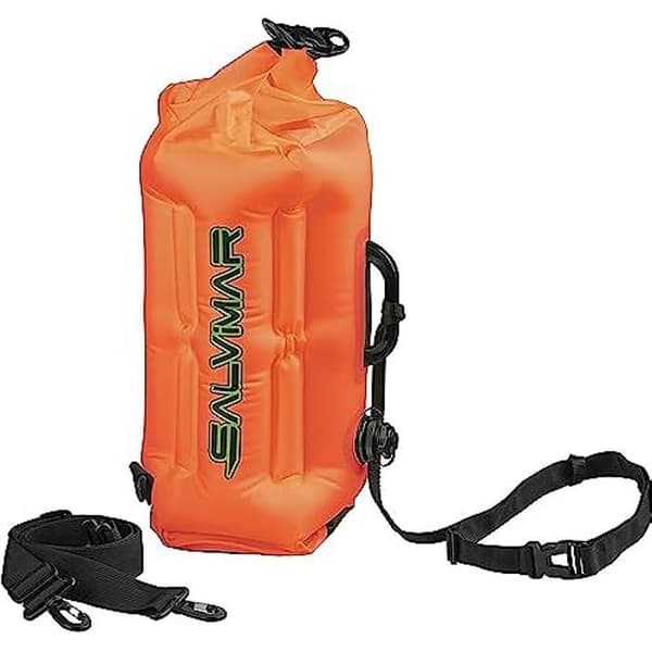 Simtillbehör - SALVIMAR - Swimmy Safe Bag - High Visibility - Vit