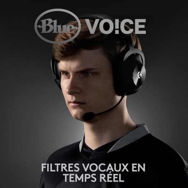 Gamer headset - Trådlös - Logitech G - Pro X - Bluetooth - PC - Svart