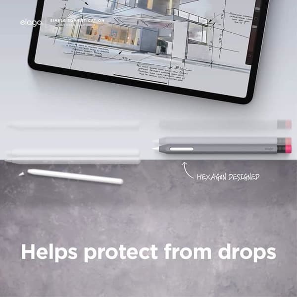 Elago Classic Pennfodral för Apple Pencil (2:a generationen och Pro) Mörkgrå