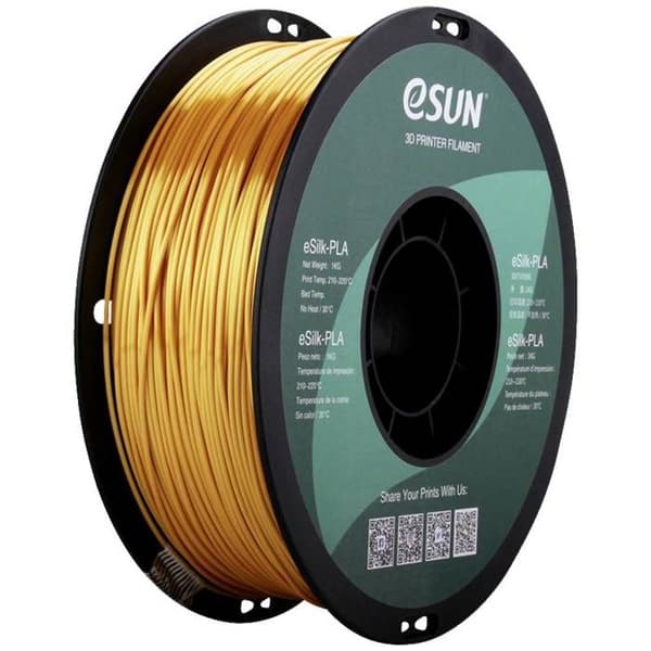 ESUN ePLA-Silk Guldtråd PLA 1,75 mm 1 kg eller glänsande