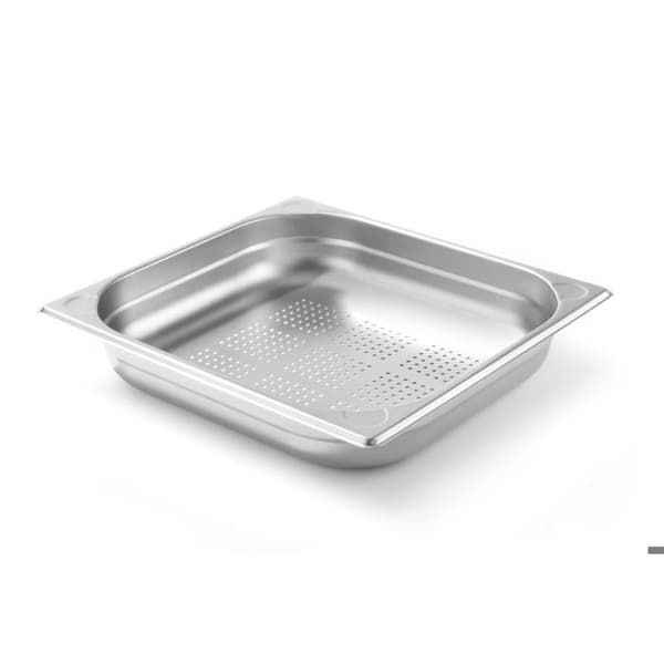 Bac Gastronorme GN 2/3 perforerad Kitchen Line GN 2/3 5,5L (P)65 mm - Hendi