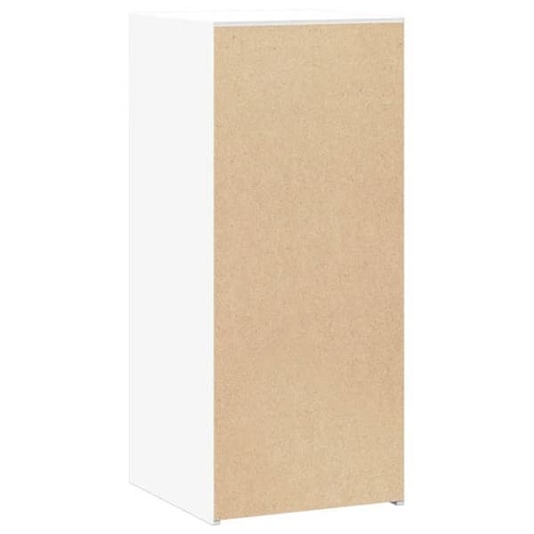 vidaXL Buffé vit 40x41x93 cm ingenjörsträ 846348
