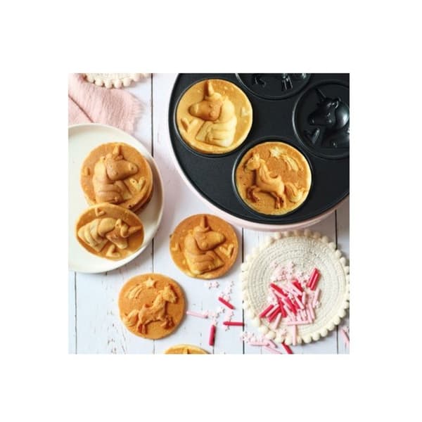 Scrapcooking Gaufrier bubble 700w rosé tendre - 3886
