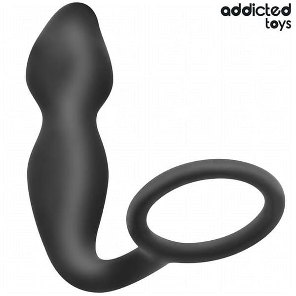 ADDIKTERADE LEKSAKER - ADDIKTERADE LEKSAKER - ANALPLUGG MED RING MODELL 2