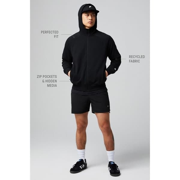 Fabletics Helzip Huvtröja The Year Round Terry