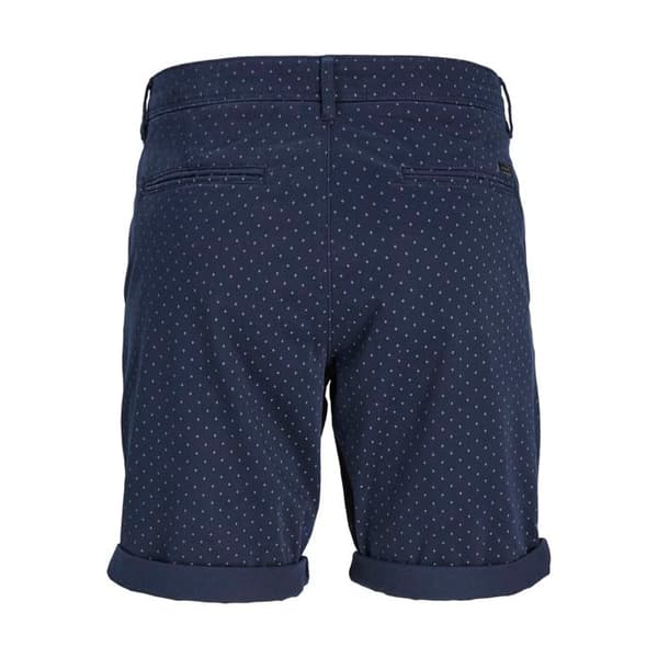 Kort tryckt Jack & Jones Bowie - marinblå kavaj