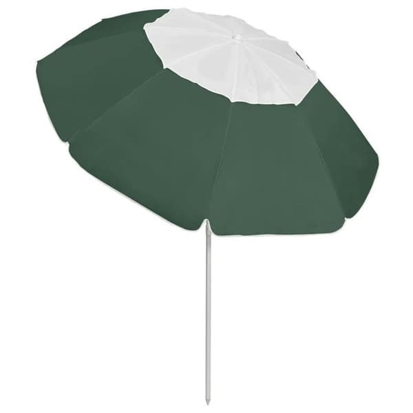 vidaXL Strandparasol grön 300 cm 314717