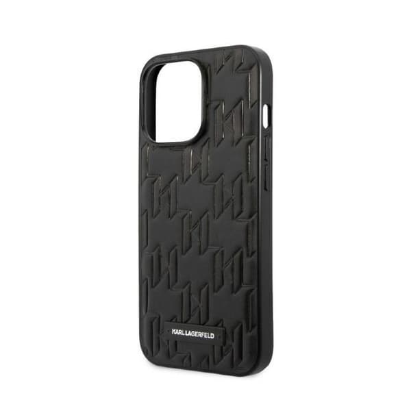 iPhone 13 Pro Max-fodral Karl Lagerfeld Monogram Svart