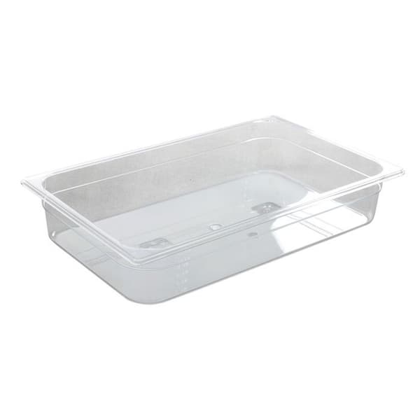 Bac GN 1/1 Profi Line 14L Polykarbonat Transparent 530x325x(P)100mm - Hendi