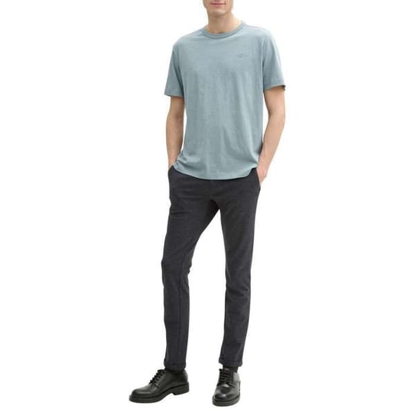 T-shirt i bomull med rund hals