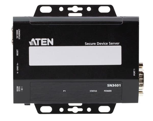 Aten nätverksserver - SN3401 - 1-Port RS-232/422/485 Secure Device Server
