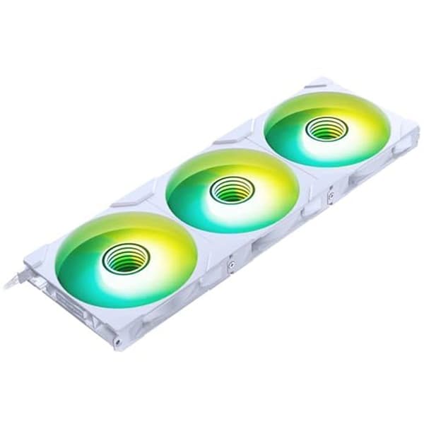Chassifläkt - Phanteks - M25 Gen2 - 14 cm - RGB - Vit