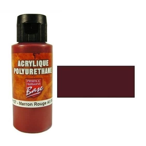 Måleri - PP107 - 60 ml - Rödbrun - Akryl - Matt - Inomhus