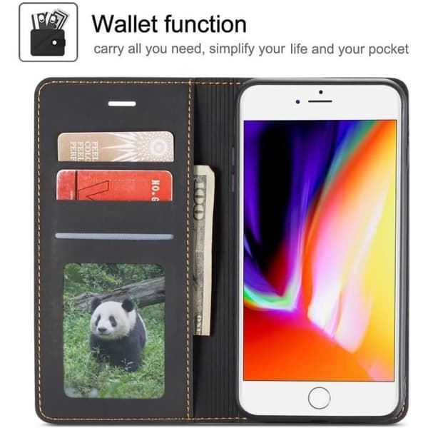 QLTYPRI Fodral för iPhone 66S - Svart