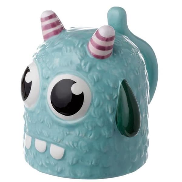 Mug - PUCKATOR - Monstarz - Tête en bas - Blå - 550 ml - Dolomitkeramik