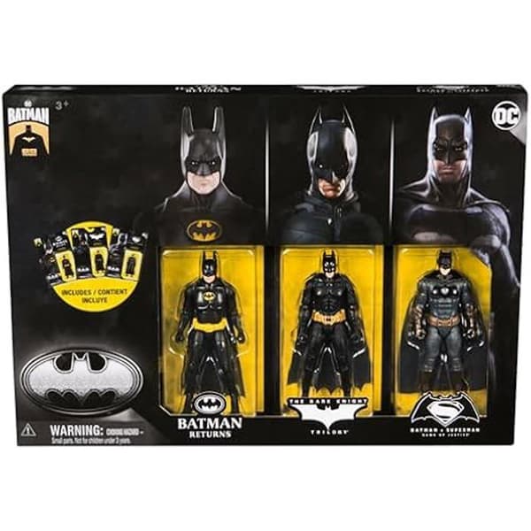 Figur - SPIN MASTER - DC Figur 85:e 3 Multipack - Licens Batman - Flerfärgad - 3 år+