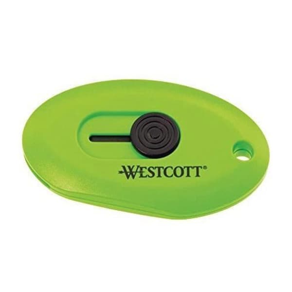 Keramisk säkerhetsskärare - WESTCOTT - Mini Utility Blade - Grön