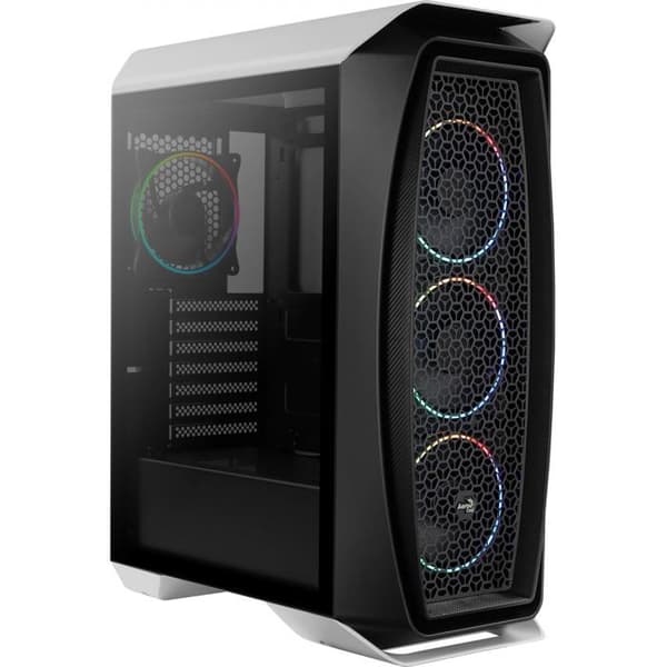 PC Chassi - Aerocool - Aero One Eclipse - RGB - Glaspanel - Vit