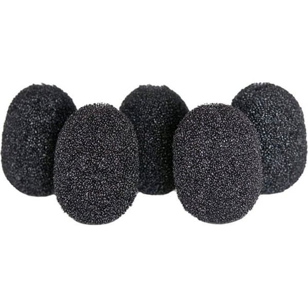 Rycote Lavalier Skumvindskydd 5 st (svart vindskydd)