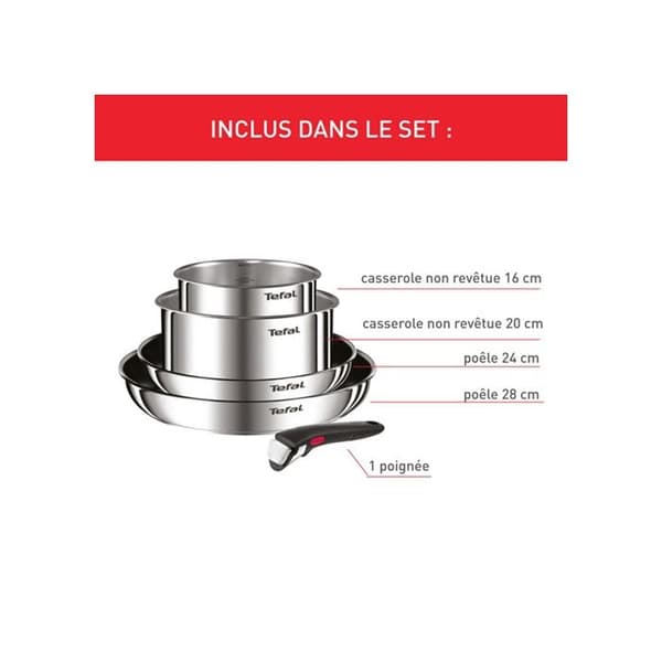 Casserolle Tefal Ingenio Emotion L897S504