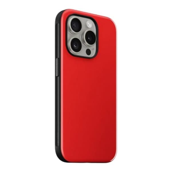 Skal - NOMAD - iPhone 16 Pro - Stöttålig - Röd - Sport