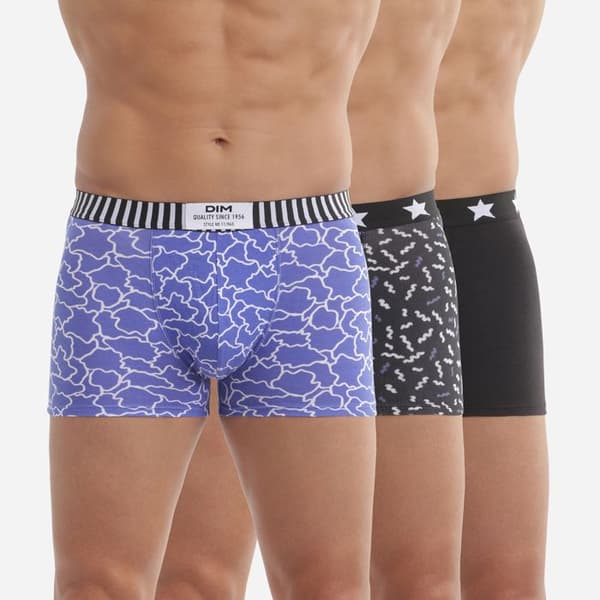 3-pack Stretch Cotton Boxers Vibes