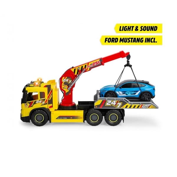 Volvo bärgningsbil + Ford bil