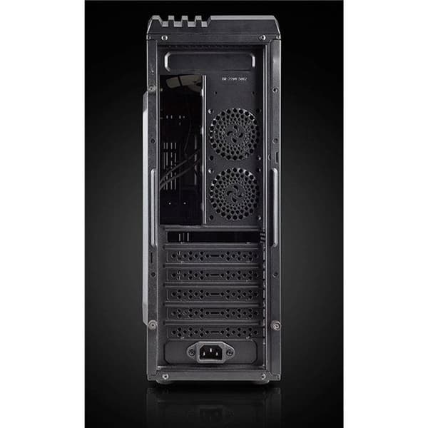Chieftec UE-02B Mini-Tower PC - Metall - Micro-ATX - Svart - 0,6 mm