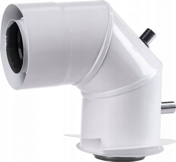 Adaptör sits - bilsäte bas - adaptrör Spiroflex - SX-TD80ATWKB - Adaptör 80/110-80/125 TWK vit