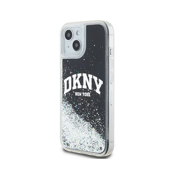 Mobilskal - DKNY - iPhone 15 Plus / 14 Plus - Svart - Glitter - Flexibel