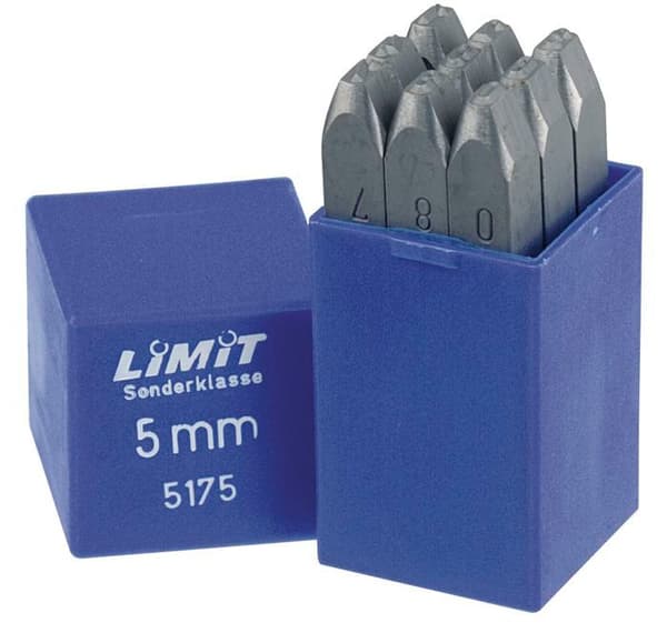 Stämpelspel - Limit - CSS12 - Härdat stål - 9 stämplar - Ökad precision