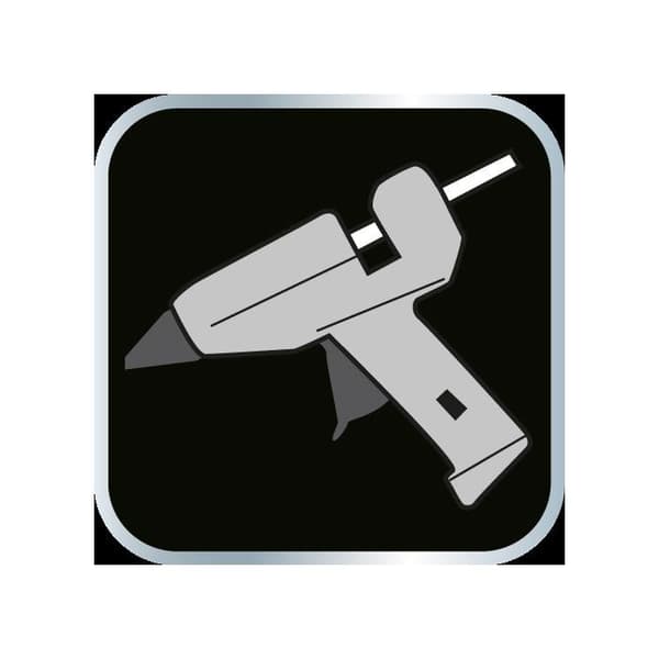 Limstift 11 mm, vit, 12 st.