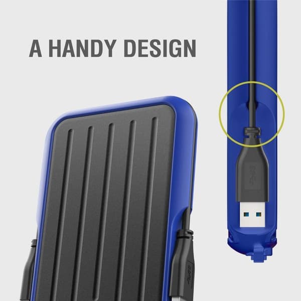 Extern hårddisk - Silicon Power - A66 1To Gul - Stöttålig USB3.2
