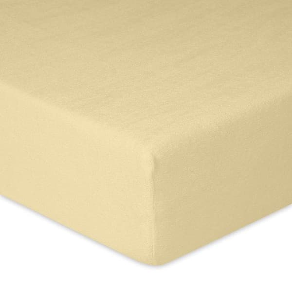 Drap-housse - MATEX - TERRY PREMIUM - 90/100x190/200 cm - gummiband 20 cm - gul